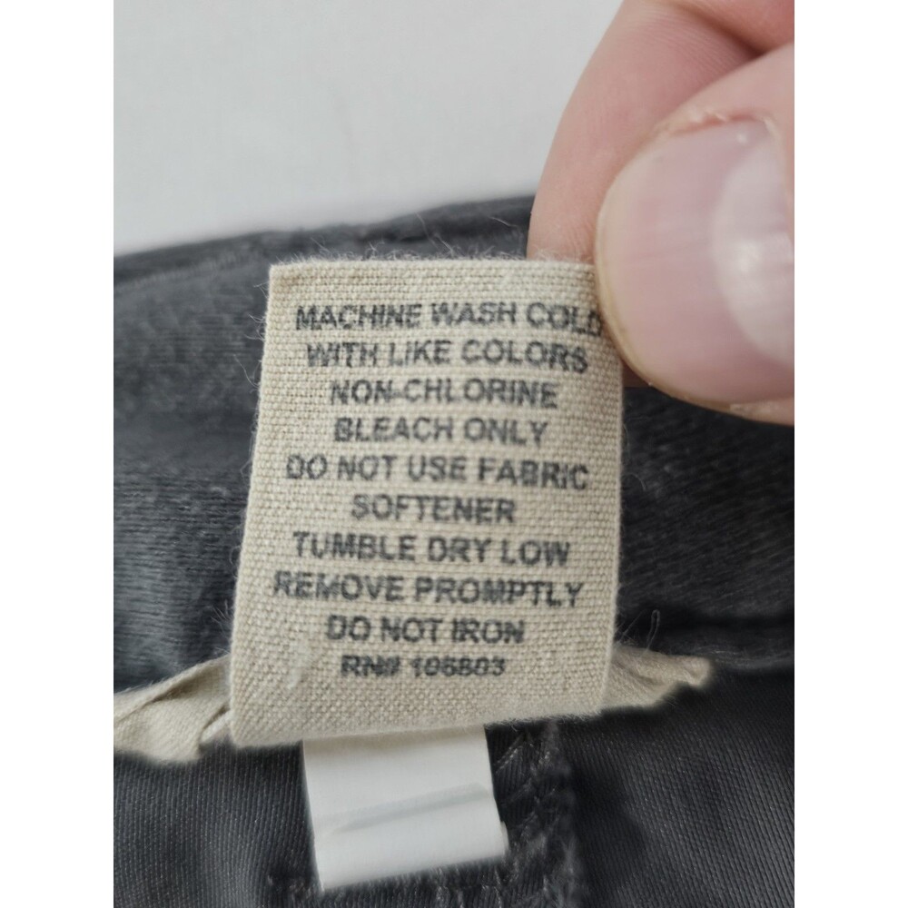 Duluth Pants Capri Hiking Women Sz 6 Gray Outdoor Duluth Trading Nylon Spandex - Picture 10 of 10